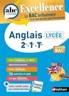 livre abc reussite anglais bac 2025