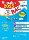 livre annales objectif bac stmg 2025